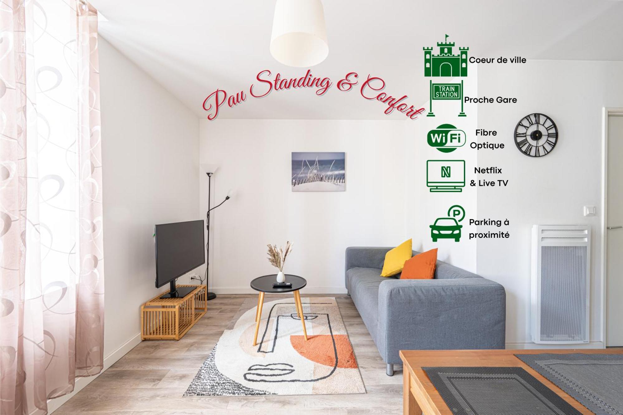 Pau Standing & Confort Ngoại thất bức ảnh